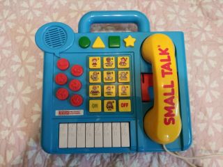 Vtech Small Talk Phone Toy | vintage 1988 3