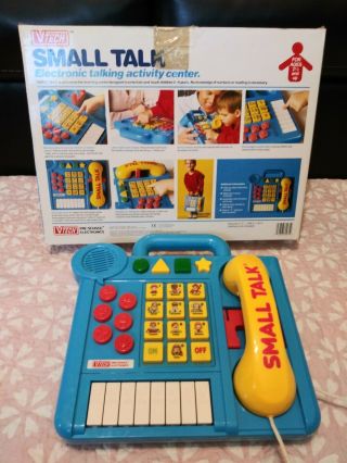 Vtech Small Talk Phone Toy | vintage 1988 6
