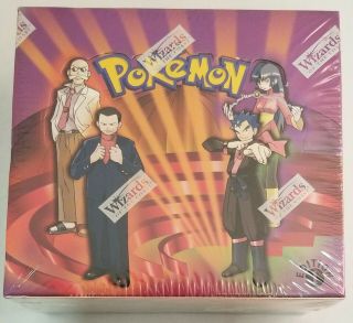 Pokemon Trading Card Game 36 Pack Booster Box Gym Challenge 1st Edition