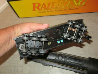 RAIL KING 30 - 1605 - 1 READING 2103,  4 - 8 - 4 IMPERIAL NORTHERN STEAM LOCOMOTIVE,  BOX 10