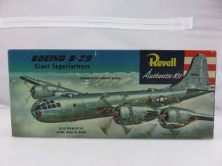 Revell Boeing B - 29 Giant Superfortress Bomber Plastic Model Kit Unbuilt