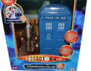 The Seventh 7th Doctor Dr And Electronic Tardis Who Underground Toys Bbc