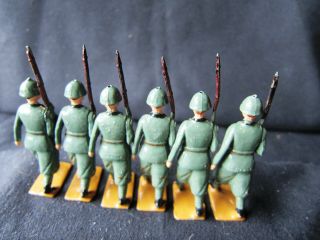 Britains Toy Lead Soldiers 1435 Hollowcast Italian Infantry Soldiers 4