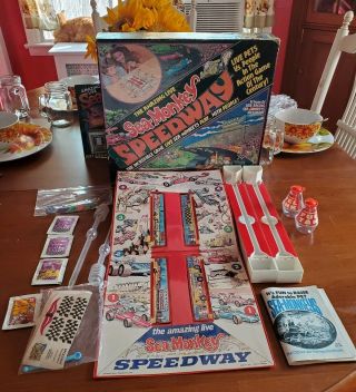 Vintage Live Sea - Monkeys Speedway 1975 Transcience Mib