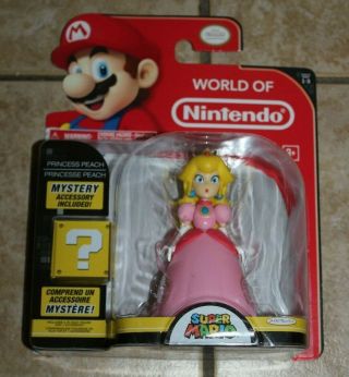 World Of Nintendo Series 1 - 3 Princess Peach 4” Inch Figure Series 1 - 3 Mario