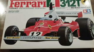 Tamiya Ferrari 312t,  N.  Lauda 12 1975 Formula 1 Champion 1/12 (c Regazzoni 11)