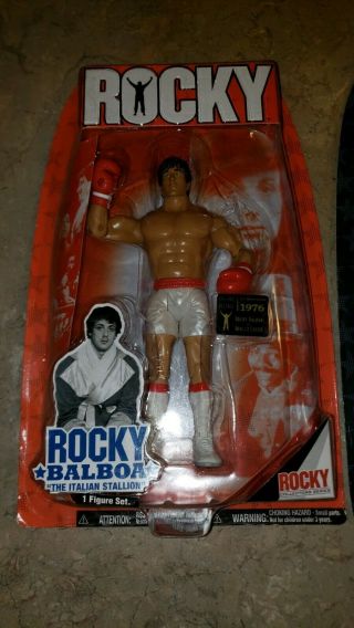 Jakks Pacific - Best Of Rocky: Series 1 - Rocky Balboa Vs Apollo Creed - 1976