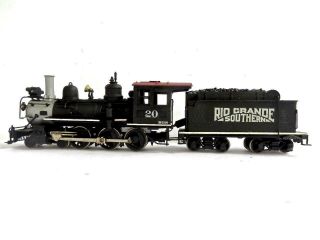 Hon3 Brass Factory Painted Rio Grande Southern 4 - 6 - 0 In It 