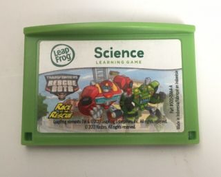 Leapfrog Explorer Transformers Rescue Bots Learning Game Cartridge Science Race