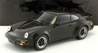 1977 Porsche 911 Turbo In Black In Diecast In 1:12 Scale By Minichamps