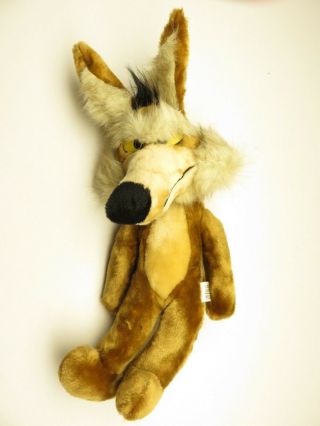 Looney Tunes Wile E.  Coyote 18 " Tall Plush 1993 Made In China