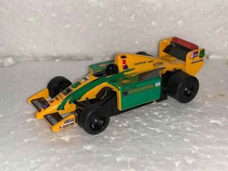 Afx Ausie 5 Green/yellow F1 Indy Slot Car