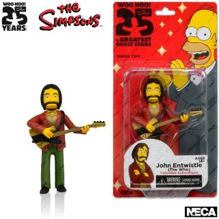 NECA The Simpsons Series 2,  The WHO Full Set Figures,  3 pc. 4