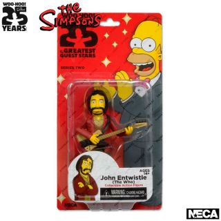 NECA The Simpsons Series 2,  The WHO Full Set Figures,  3 pc. 5