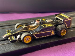 AFX G - Plus,  Lotus 79 ' F1 Indy Car,  1 Black (1783) HO Scale Slot Car Andretti 7