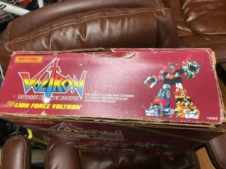 Voltron Lion Force Large Die Cast & Plastic Includes Blazing Sword By Matchbox 12