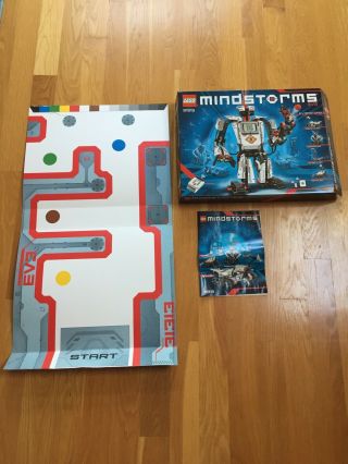 Lego Mindstorms Ev3 Set 31313 W/ Box,  Complete Set Euc