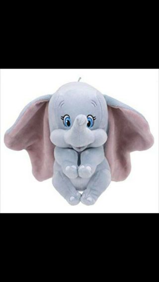 Ty Beanie Buddy Sparkle Large 18” Dumbo The Elephant