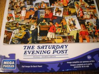 School Time The Saturday Evening Post Mega Puzzles 1000 Piece