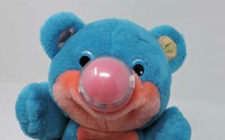 Playskool Nosy Bears Blue Pink Plush 11 