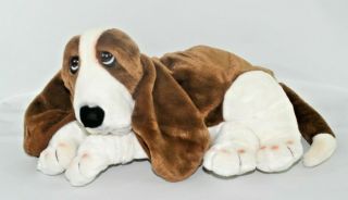 Hush Puppies Plush Basset Hound Dog Bean Bag 12 " Stuffed Animal (applause)