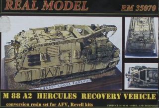 Real Model 1:35 M88 A2 Hercules Recovery Vehicle Conversion Set For Afv 35070u