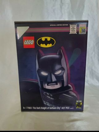 2019 Sdcc Lego Batman Gotham Dark Knight Set