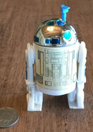 Vintage Star Wars R2d2 Action Figure,  1977,  Made In Hong Kong