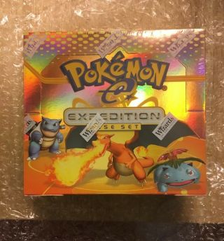Pokemon Expedition Base Set Booster Box.  Perfect Corners,  Truly.
