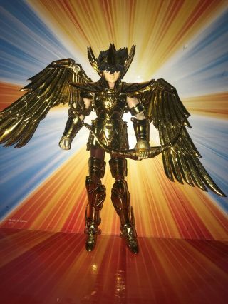Saint Seiya Myth Gold Cloth Sagittarius Seiya 7in Action Figure Bandai Anime