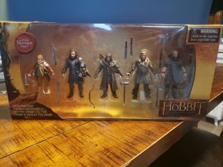 The Hobbit An Unexpected Journey Deluxe Collector Figure Set Of 5 Bilbo Dwarfs