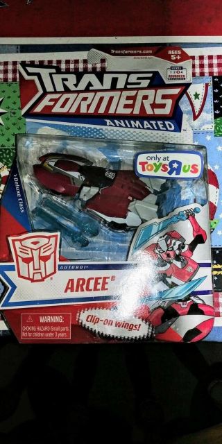 Transformers Animated Arcee,  Toys R Us Exclusive 2008