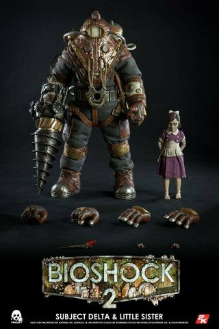 BioShock 2 - Subject Delta & Little Sister 1/6th Scale Action Figure 5