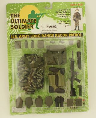Ultimate Soldier Vietnam Us Army Lrrp Uniform Set 21st Century 12 " 1/6th Scale