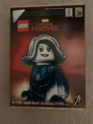Sdcc 2019 Comic Con Exclusive Lego Captain Marvel Limited Edition Set With Bag