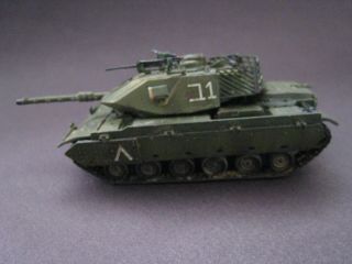 1/72 IDF Magach 7C ' Gimel '.  M60 Tank.  Built and Painted.  From Modell Trans. 2