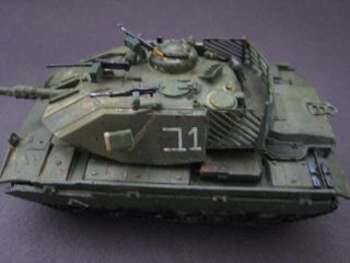 1/72 IDF Magach 7C ' Gimel '.  M60 Tank.  Built and Painted.  From Modell Trans. 3