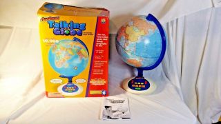 Geosafari Talking Globe Electronic Quiz Game 10,  000 Geography Questions Ei8895