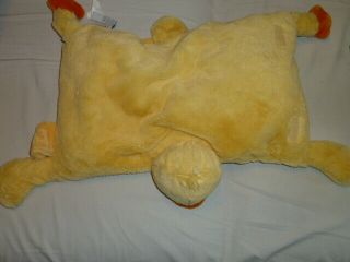 Little Miracles Duck Snuggle me Pillow Yellow & Orange Plush Duck Costco 2
