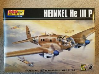 Revell/ Pro Modeler 85 - 5628: 1/32 Heinkel He111 P.  Niob