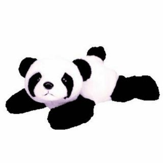 Ty Beanie Buddy - Peking The Panda Bear (14 Inch) - Mwmts Stuffed Animal Toy