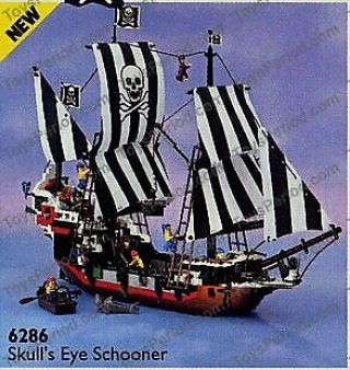 Lego 6286 Pirates Skull’s Eye Schooner