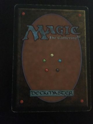 1993 Magic The Gathering MTG Beta Mox Emerald BGS Damaged/Inked 5