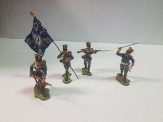 The Collectors Showcase Prussian Infantry Soldier Figures