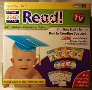Your Baby Can Read Early Language Complete Set Dr Titzer Infant Dvds Seen On Tv