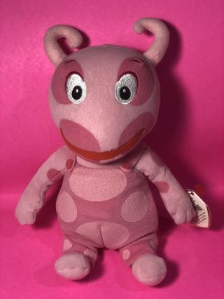 Ty Beanie Baby Uniqua - The Pink Doll From Nick Jr.  ’s Backyardigans