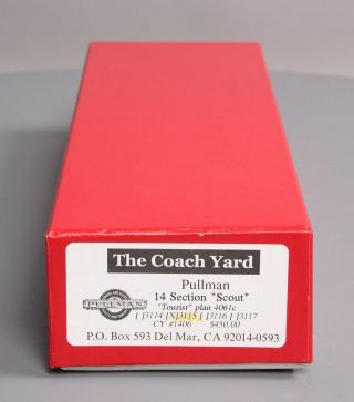 The Coach Yard 1406 HO BRASS 14 Section 