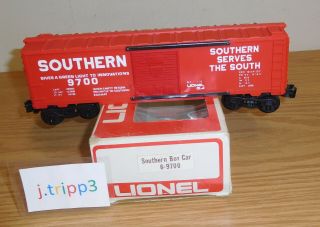 LIONEL 6 - 9700 SOUTHERN RED DOUBLE METAL DOOR GUIDES BOXCAR O GAUGE TRAIN RARE 2