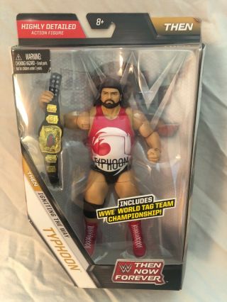 Wwe Mattel Elite Then Now Forever Typhoon Natural Disaster Wwf Action Figure