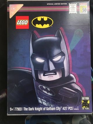 Sdcc 2019 Exclusive Lego - The Dark Knight Of Gotham City - Batman